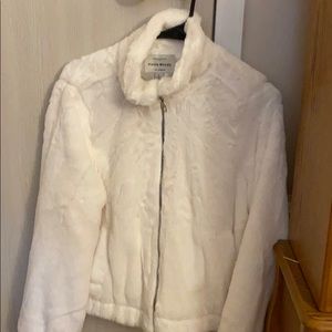 F21 faux fur jacket